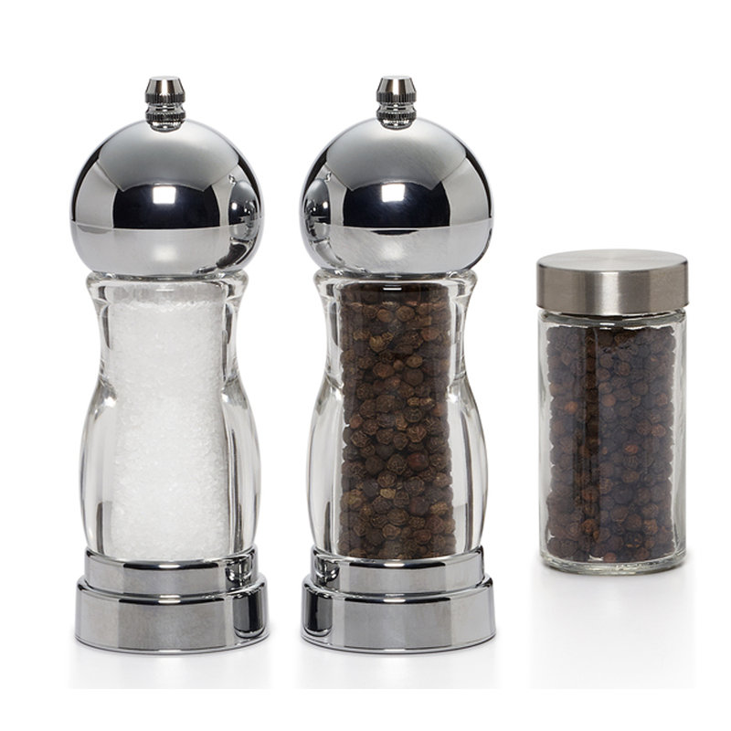 Kamenstein 3 Piece Salt and Pepper Grinder Set Wayfair